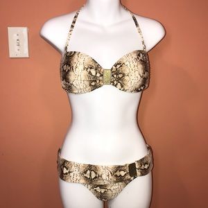 White House Black Market XS Bikini Top And Bottom